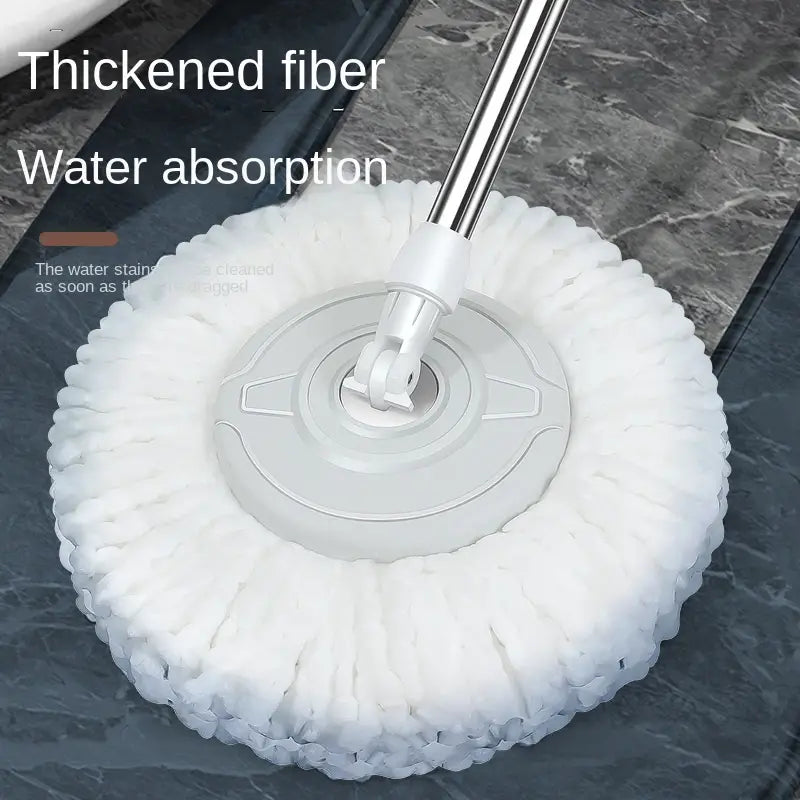 Rectangular Automatic Spin Mop, Hand Free Floor Cleaning Microfiber Mop, Magic Rotating Mop With Bucket, Manual Washing Dual Drive Rotating Mop, Dust Removal Mop Home Kitchen Bathroom Floor Cleaning Mop