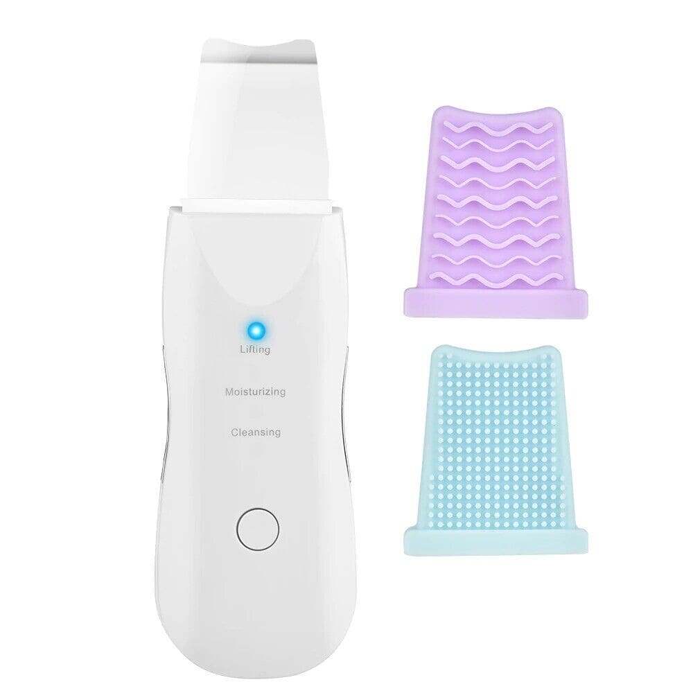 Shovel Skin Scrubber, Deep Vibrate Facial Cleaner, Ultrasonic Face Spatula, Peeling Blackhead Remover Facial Massager, Facial Skin Ultrasonic Scrubber, Cavitation Vibration Peeling Massager, Acne Blackhead Remover, Deep Clean Beauty Instrument Device
