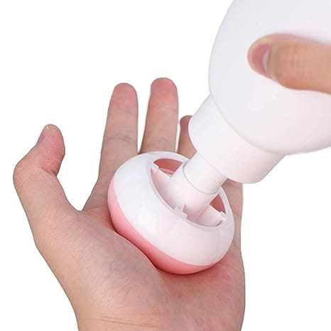 Children Soap Dispenser, Flower Shaped Foam Dispenser, Flower Stamp Foaming Hand Dispenser For Kids, Pump Container Foaming Bottle Liquid, tamp Hand Soap for Kitchen Bathroom, Petal Mousse Foam Hand Soap