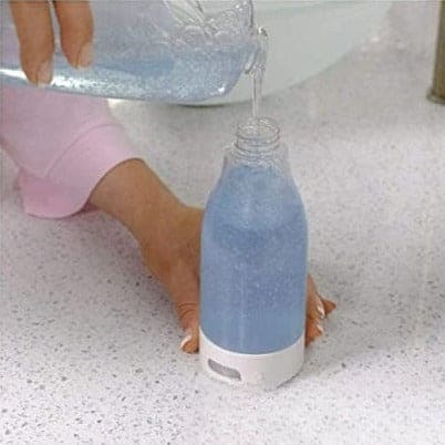 LED Soap Dispenser, 7 Soothing Color Hand Sanitizer, Automatic Liquid Soap Dispenser, Sensor Soap Dispenser, Night Light Soap Dispenser For Kitchen Bathroom, Liquid Containers Bottle With Night Light, Plastic Hand Soap Dispensers