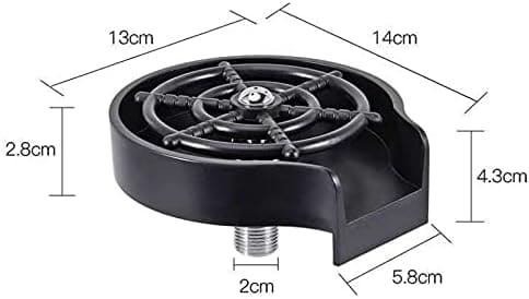 Automatic Cup Washer, Faucet Glass Cleaner For Kitchen Sink, Bar Glass Rinser Coffee Pitcher, Washer Bottle Rinser Wash Cup Tool, Faucet Bar Glass Rinse, Kitchen Sink Accessories Sets Glass Rinser, High Pressure Glass Cleaner