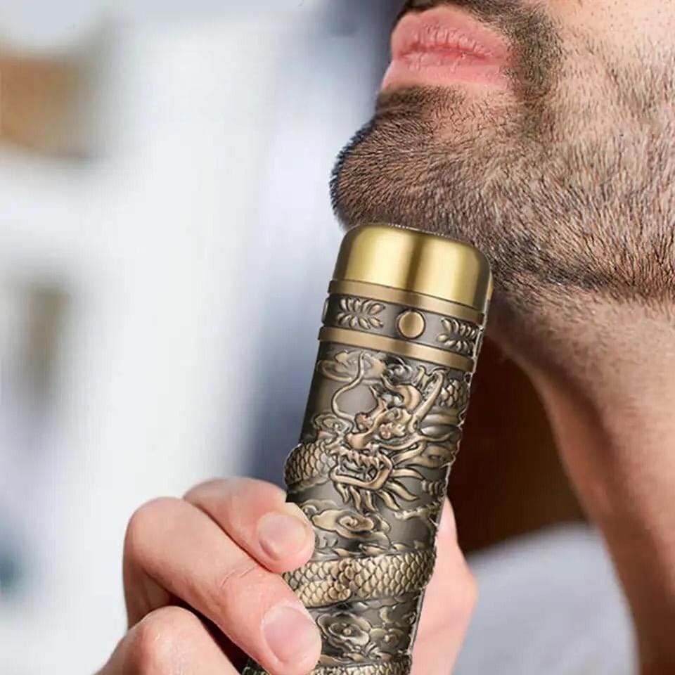 Mini Electric Shaver, Men's Electric Shaver Cordless Trimmer, Beard Hair Cutting Machine, Single Head Beard Shaver, Mini Barber Electric Shaver, Home Travel Portable Men Razor Shaving Device