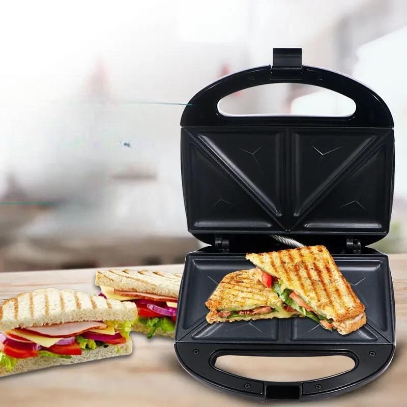 Electric Sandwich Maker, Mini Sandwich Machine, Electric Triangle Sandwich Maker, Portable Sandwich Maker Machine
