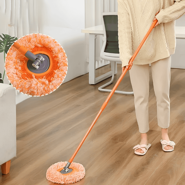 Round Spin Mop For Wash Multifunctional Wash Floor Mop Three