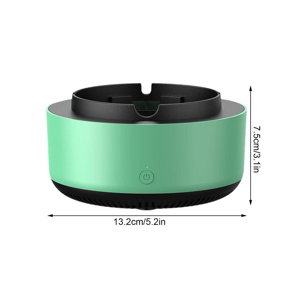 Smart Smoke Ashtray, Smoke Removal Air Purification Ashtray, Automatic Purifier Ashtray, Electronic Intelligent Smoking Gadget, Smoke Suction Ashtray For Home Office And Car, Portable Smoke Grabber for Cigarettes