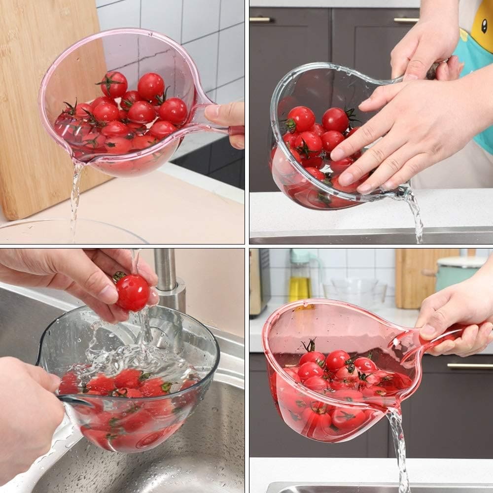 Plastic Water Ladle, Long Handle Water Ladle, Water Bath Scoop, Multipurpose Transparent Ladle For Home Kitchen Bathroom Outdoor, Hair Wash Bucket, Large Capacity Shower Ladle