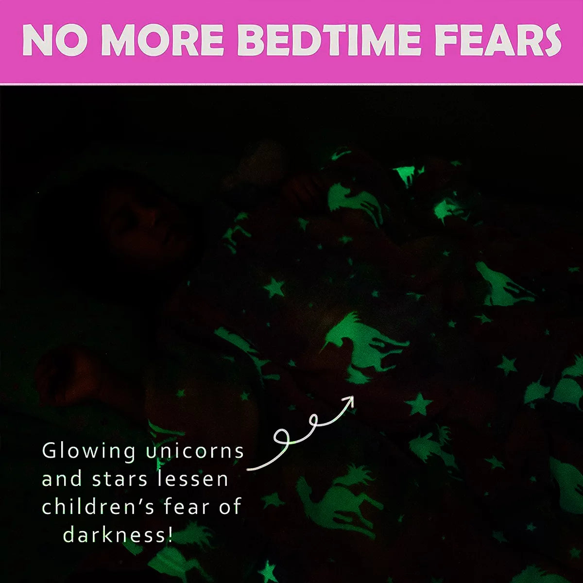 Glow In The Dark Blanket, Luminous Glowing Blanket For Kids, Super Soft Cozy Warm Rainbow Blanket, Unicorns Flannel Throw Blanket, Sleepiwsh Unicorn Kids Glow Throw, Rainbow Blanket Birthday for Toddler Kids, Cozy Soft Fluffy Fleece Nap Sleep Blankets