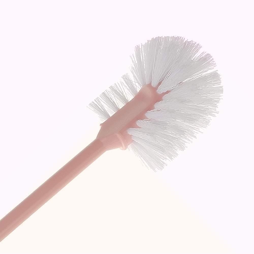 Nordic Bathroom Toilet Brush With Holder, 2 In 1 Powerful Dirt Toilet Bowl Brush, WC Toiler Cleaning Brush, Mumuso Toilet Pot Cleaner Brush, Home Bathroom WC Accessories Cleaning Supplies