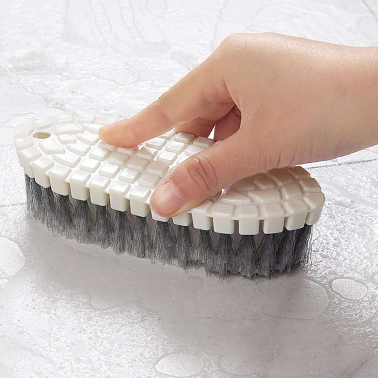 Bendable Sink Cleaning Brush, Multifunctional Flexible Laundry Cleaning Brush, Kitchen Pot Cleaner Brush, Home Kitchen Bathroom Cleaner Tool, Wall Ceramic Tile Floor Cleaning Brush