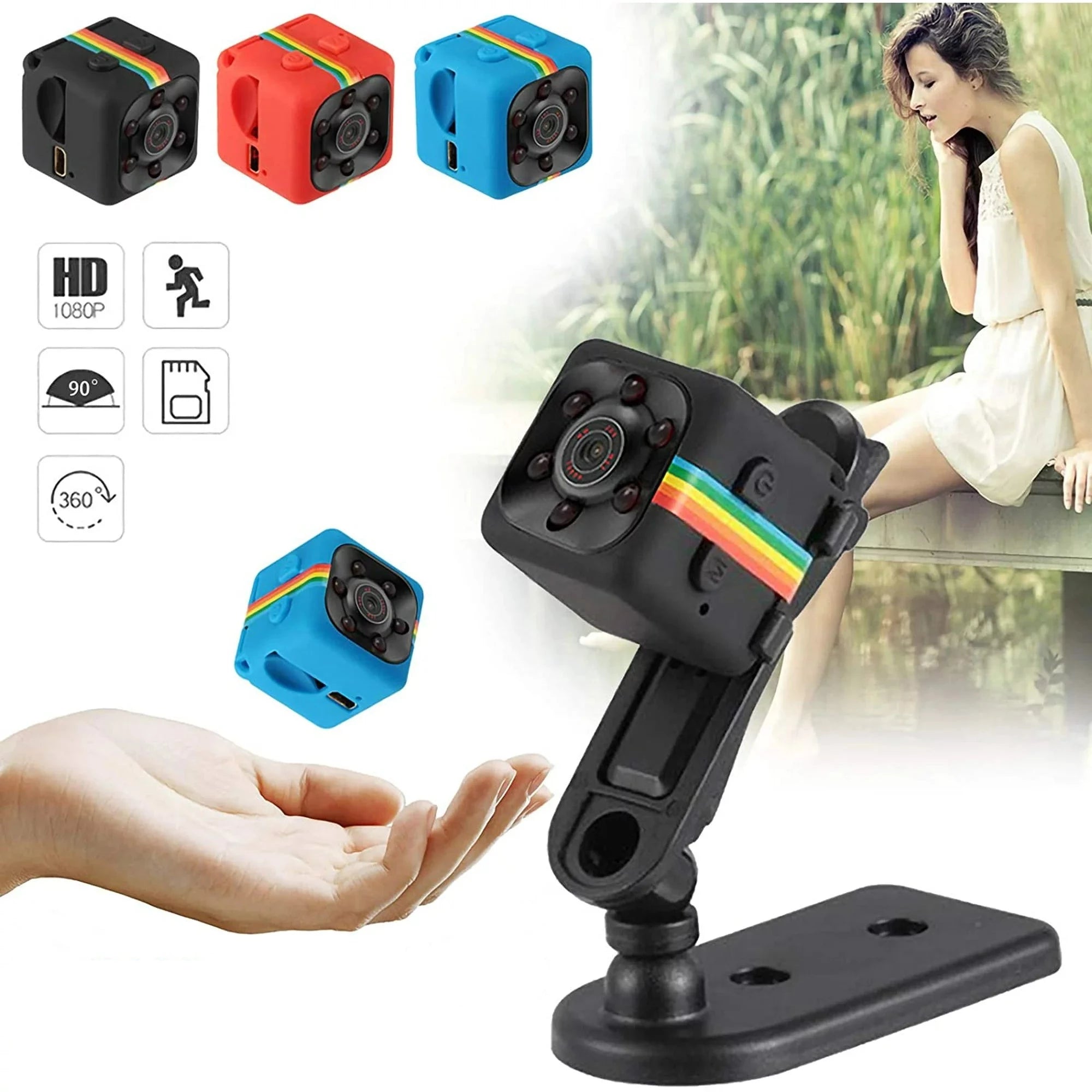 Mini Camera Wifi Video Recorder Ip Cam 360 Dvr Night Vision Smart Home  1080p Hd Hot Link Remote Camera Surveillance Recorder