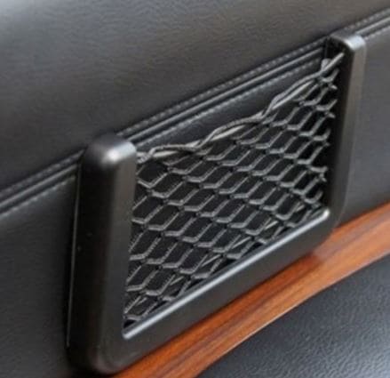 Car Net Storage Pocket, Universal Car Seat Mesh Pocket, Nice Car Network Side Back Pocket, Mesh Netting Chart Pocket, Bus Hall Backrest Rear Cargo Net Framed, Multifunction Net Pocket Organizer