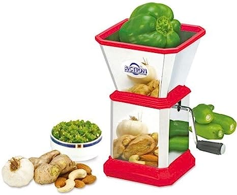 Stainless Steel Chilli Cutter, Multipurpose Manual Vegetable and Fruit Chopper, Chilly & Dry Fruit Cutter with Stainless Steel Blade, Multipurpose Nut And Chilly Cutter, Vegetable Quick Cutter, Household Kitchen Gadget