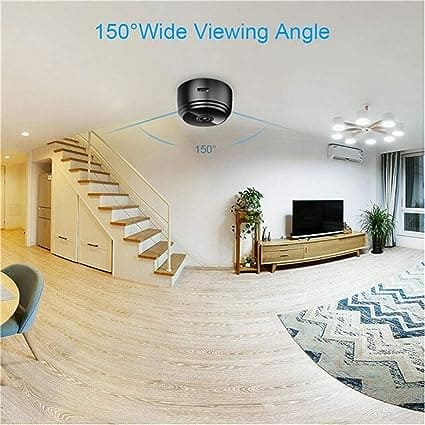 Mini Smart Camera, Network Monitor Security IR Camera, Home Security Wireless Camera, Hidden Spy Camera, Small Indoor Outdoor White Video Recorder Cam, WiFi Motion Detects Magnetic Camera, Small HD Nanny Cam with Night Vision & Motion Detection
