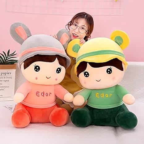Banana Hat Baby Plush Toy, Soft Kids Plush Toy, Doll Stuffed Toy