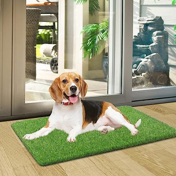 Artificial Grass Door Mat, Outdoor Anti Shedding Turf Rug, Multipurpose Home Entryway Scraper Doormat, Fake Grass Carpet Mat, DIY Balcony Dining Room Kitchen Backyard Grass Mat, Turf Grass Front Door Mats