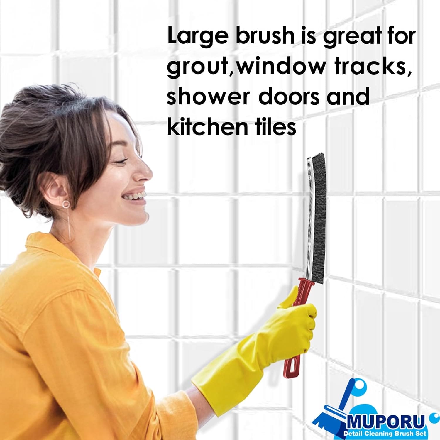 Set Of 2 Gap Cleaning Brush, Bathroom Crevice Cleaning Brush, Hard Bristle Brush, Durable Grout Cleaning Brush, Dead Angle Cleaning Brush, Hard Bristle Cleaning Brush For Domestic Use