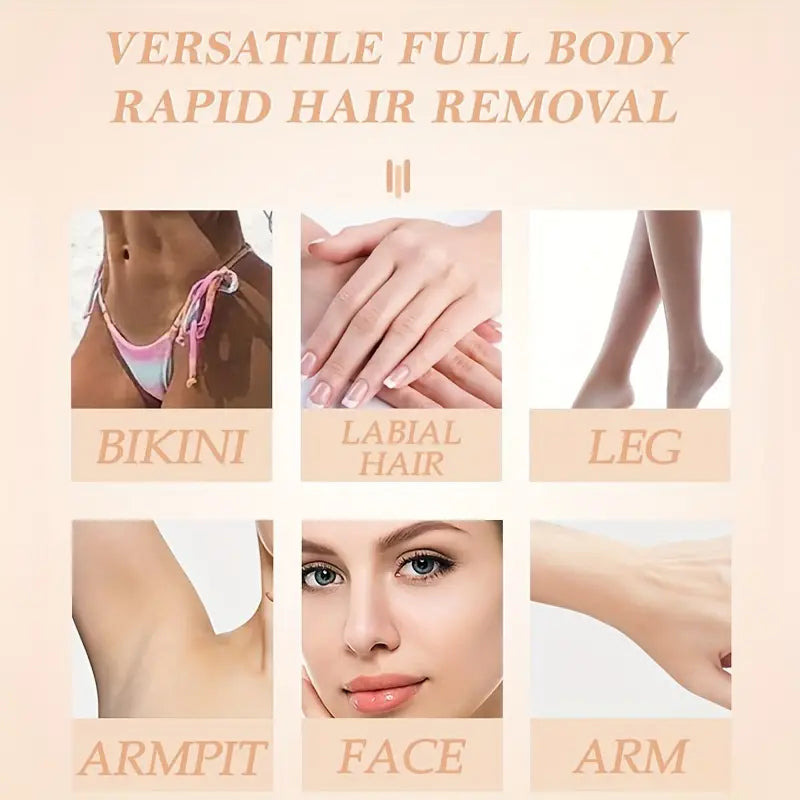 Dual Hair Flawless, Mini Lady Hair Trimmer, Floating Double Blade Hair Remover, Women Electric Shaver Epilator Tool, Painless Electric Face Razor, Instant Hair Remover Device, Electric Razor With Light