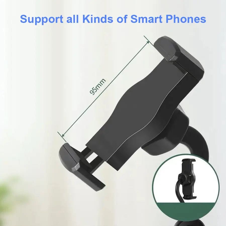 Telescopic Mobile Holder, Live Selfie Mobile Phone Holder, Portable Mini Tripod Stand, Universal Mobile Phone Holder Clip, Multifunctional Retractable Mobile Bracket Holder, Adjustable Bracket Phone Holder