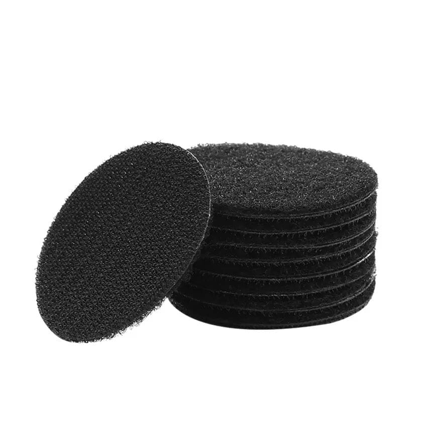 Set Of 4 Hook And Loop Dot Tape, Carpet Anti Slip Mat Sticker, Heavy Duty Rug Carpet Gripper Pad, Double Sided Sticky Back, Sticky Back Hook Loop Dots, Double Sided Sticky Coin Tape, Anti Curling Carpet Tape, Home Bathroom Sticking Tape