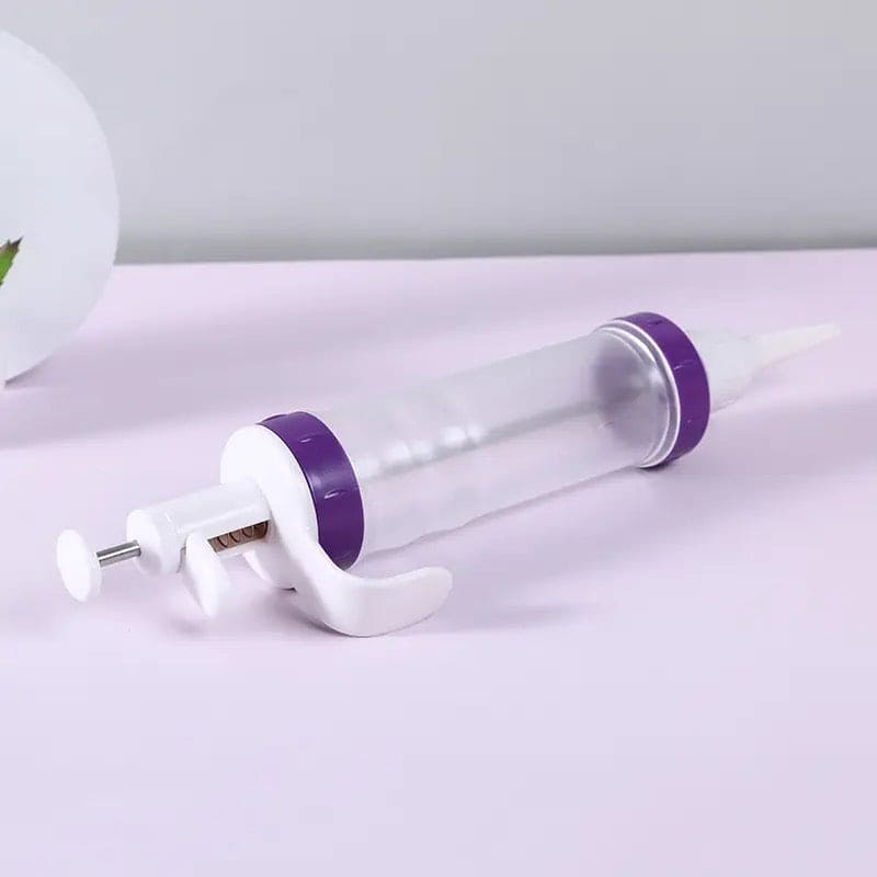 Dessert Ice Injector, Handy Cake Decorating Tool. Dessert Decoration DIY Pastry Syringe, Cake Decorating Tool, Cupcake Filling Injector, Wilton Dessert Decorator Plus Cake Decorating And Icing Tool, Cake Cream Piping Syringe