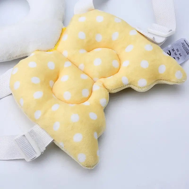 Baby Ring Pillow, Walking Backpack Cushion, Wings Bee Fall Anti Pillow, Newborn Head Back Protector, Baby Toddlers Head Safety Pad, Adjustable Infant Safety Pad for Baby, Baby Back Protection Cushion, Anti-Crash Nursing Cotton Pillow Cushion