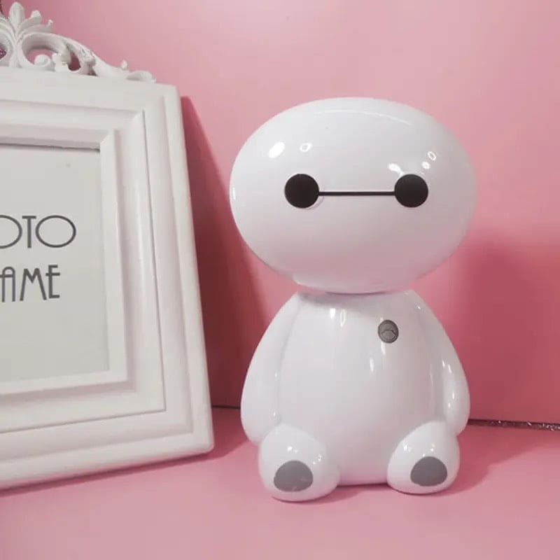 Baymax Desk Lamp, Desktop Study Light Table Lamp, Rechargeable Learning Table Lamp, Children Creative Folding Night Light, Eye Protection Saving Energy Desk Lamp, Cute Cartoon Desk Lamp, Multifunctional Emergency Light
