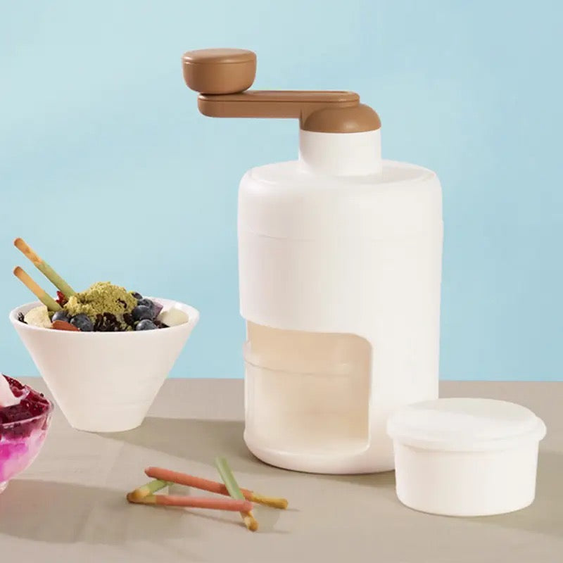 Summer Ice Crusher, Home Manual Ice Crushers Tool, Handheld Snow Manual Crushing Ice Machine, Multifunctional Hand Block Shaved Ice Device, Portable Small Manual Smoothie Ice Maker Kitchen Tools, Portable Snow Cone Machine