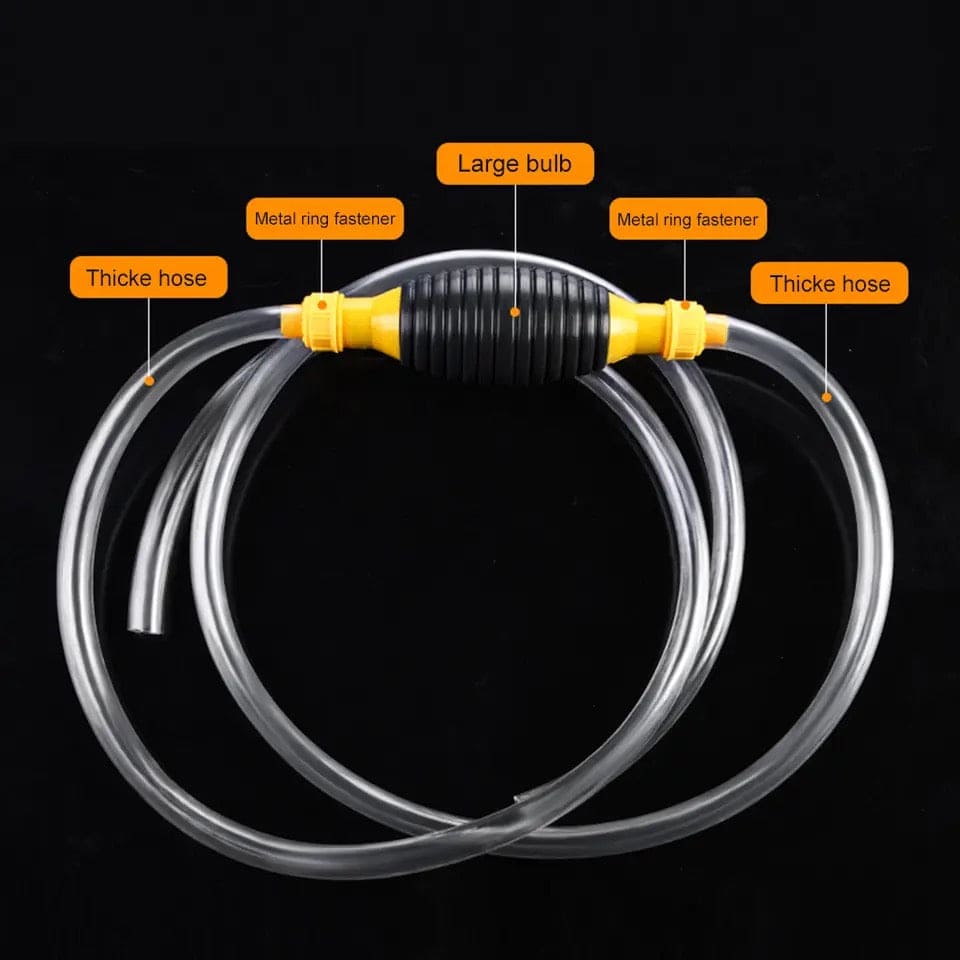 Multifunctional Liquid Sucker, Fuel Transfer Siphon Pump, Portable Hand Fuel Pump, Manual Vehicle Fuel Transfer Pump, Liquid Pump For Gasoline Diesel Water Oil, High Flow Siphon Hand Oil Pump, Emergency Fuel Transfer Pump