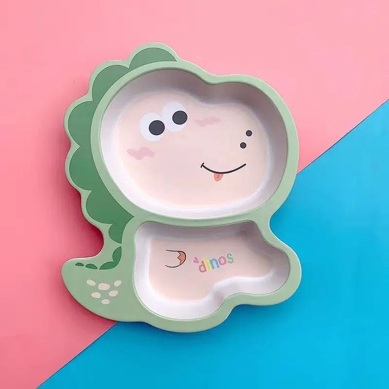 Creative Cartoon Plates For Kids, Children Dinner Plates, Cartoon Serving Tray, Food Divided Serving Plate For Toddler, Seder Plate for Kids