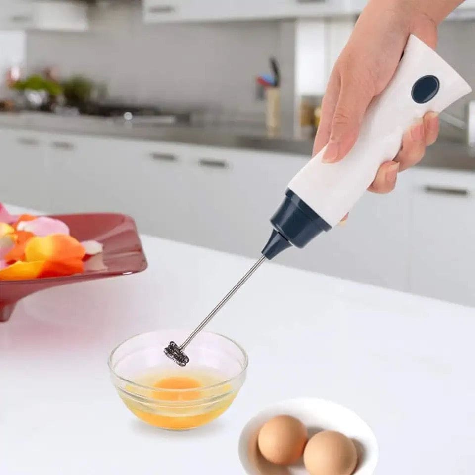 Automatic Egg Beater, Foamer Handheld Blender, Cooking Stirrer Egg Beater With Cover, Handheld Electric Coffee Egg Mixer, Rechargeable Handheld Wand Coffee Blender