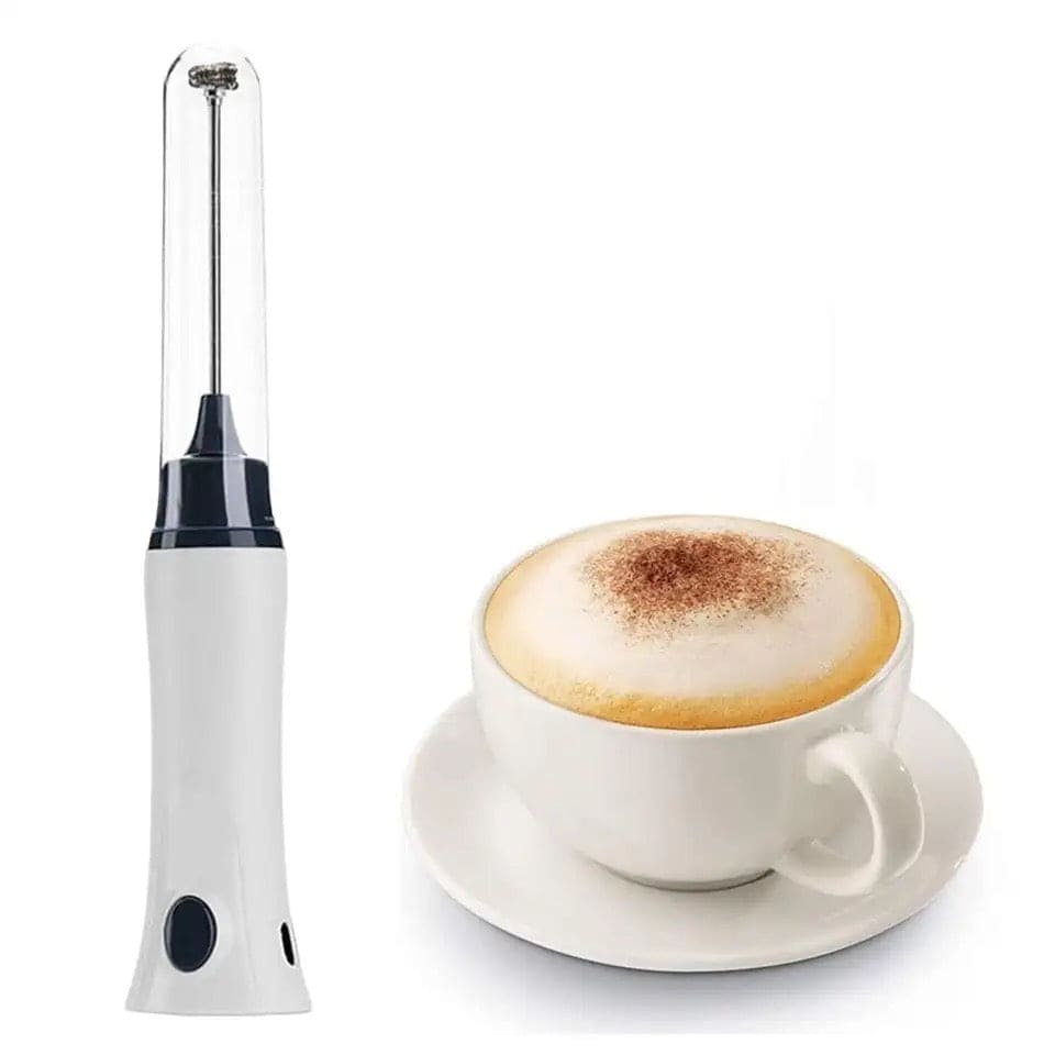 Automatic Egg Beater, Foamer Handheld Blender, Cooking Stirrer Egg Beater With Cover, Handheld Electric Coffee Egg Mixer, Rechargeable Handheld Wand Coffee Blender
