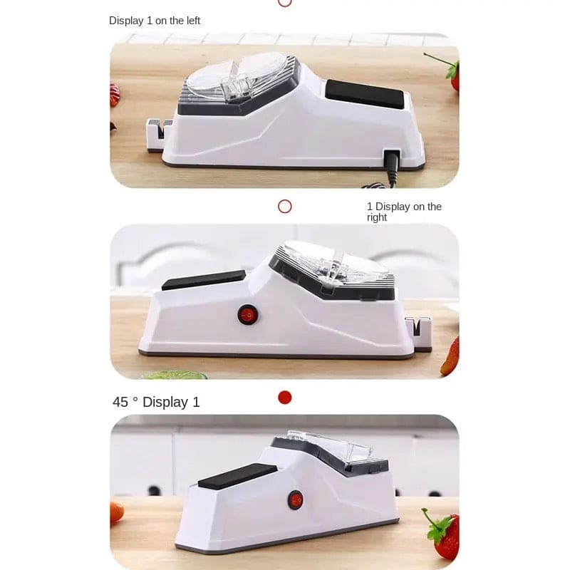 Electric Knife Sharpner, Multi Tool Knives Sharpening Machine, Professional Knives Sharpener Sharpening Stones, Knives Scissor Tool Diamond Sharpener For Kitchen, Adjustable Kitchen Knives Sharpener, Kitchen Cutter Sharpener