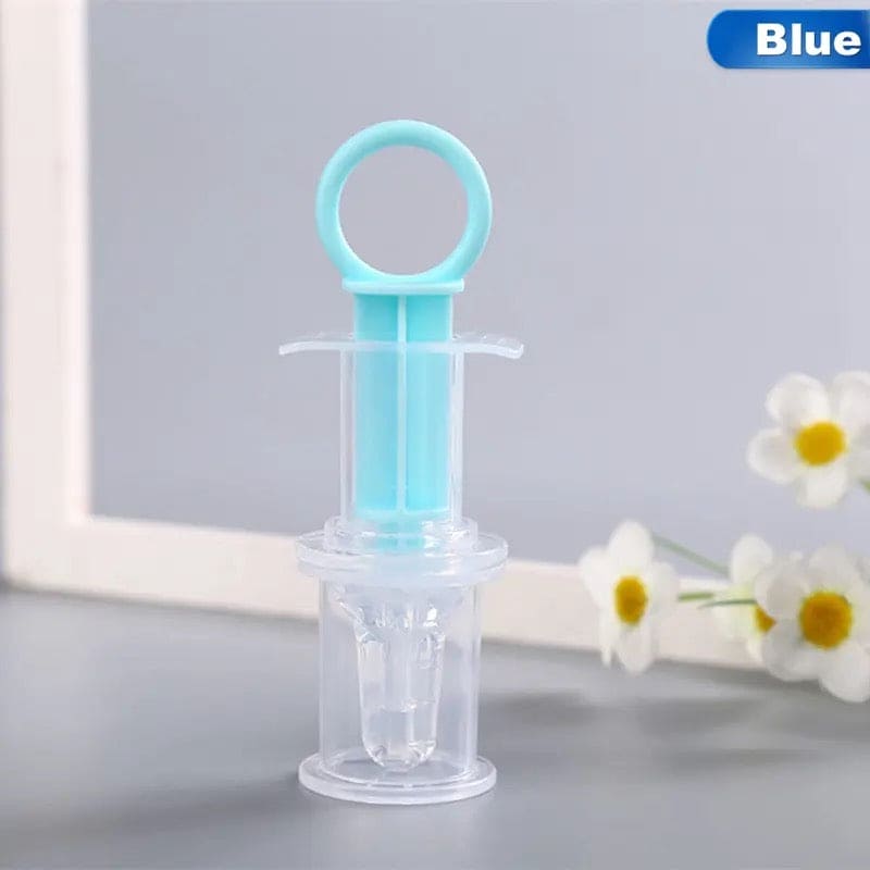 Baby Kids Smart Medicine Dispenser, Needle Feeder Squeeze Medicine Dropper, Pacifier Baby Feeder, Baby Medicine Dispenser, Baby Syringe Feeder, Newborn Dropper Medicine Feeder, Anti-Choke Baby Medicine Feeder, Liquid Push Medicine Dispenser