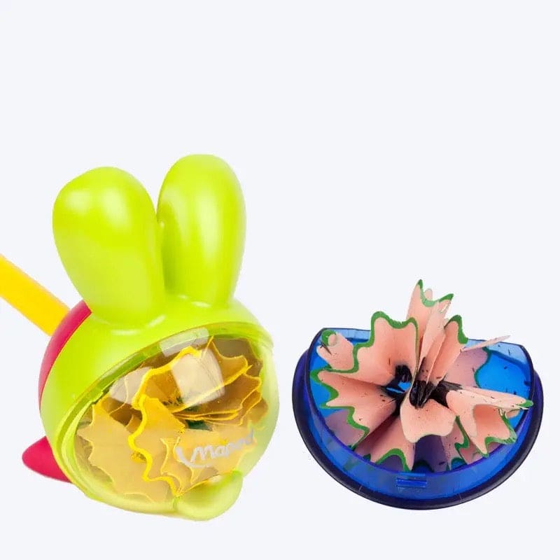 Rabbit Pencil Sharpener, Cartoon Hare Pencil Sharpener, Primary School Students Pencil Sharpener