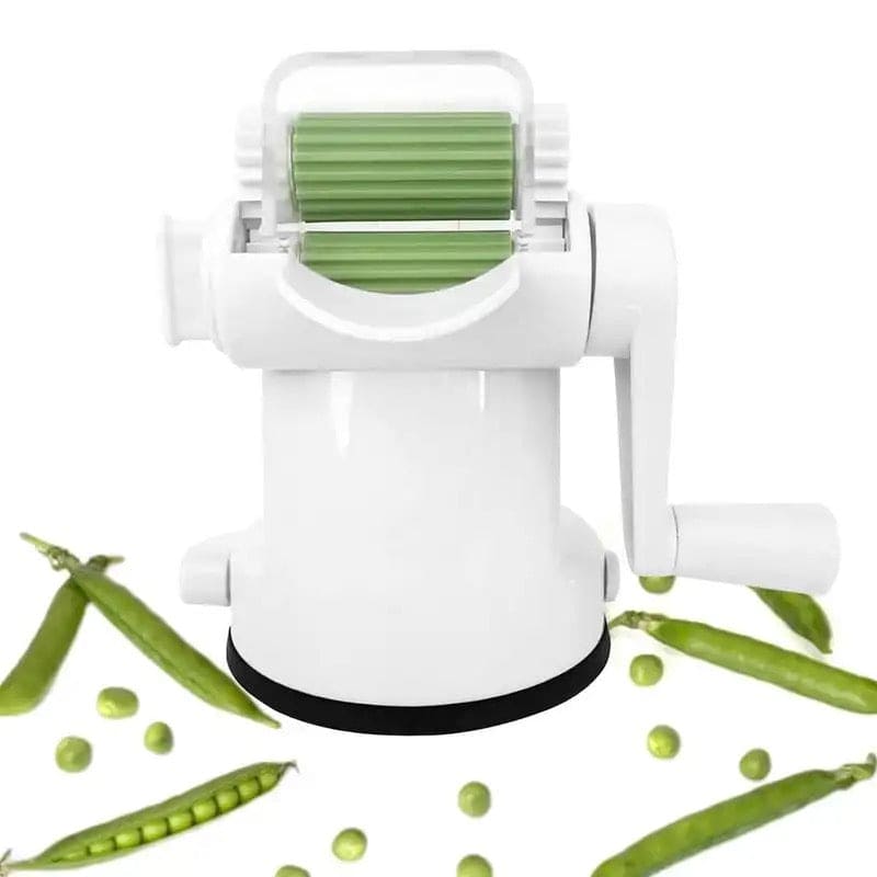 Pea Sheller Machine, Green Beans Peeler Bean Slicer Cutter, Hand Shaking Pee Molting Machine, Cut Fruit Vegetable Stringer, Hand Crank Pea Sheller, Hand Rolling Pea Peeler For Beans, Rotary Manual Bean Peeling Machine