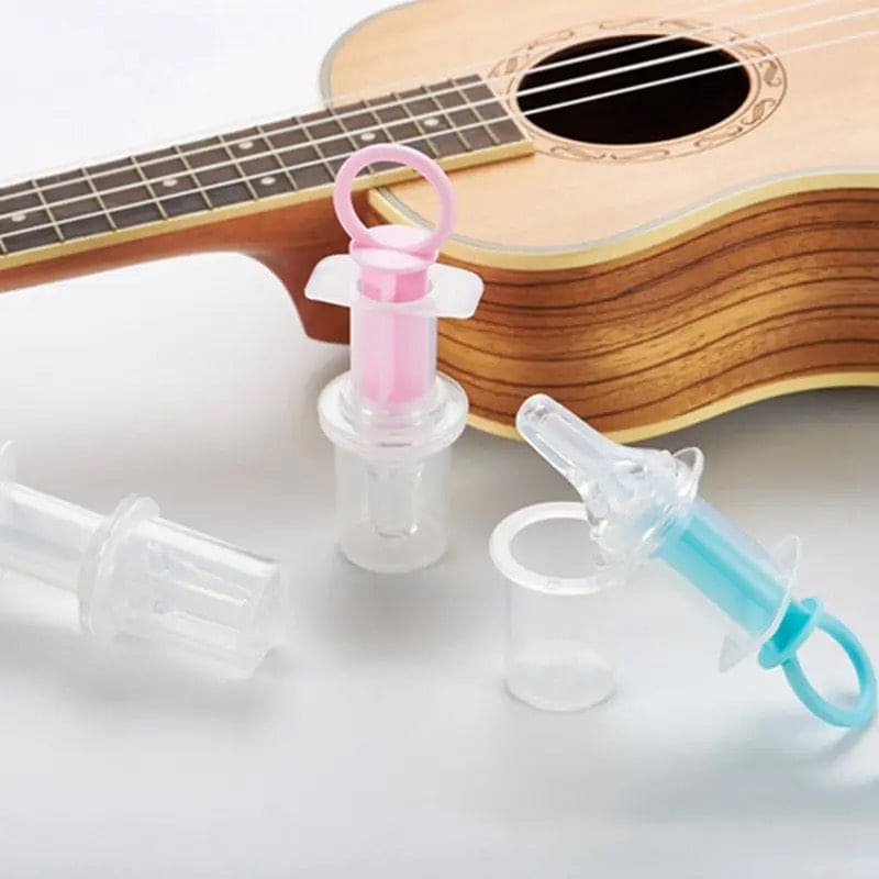 Baby Kids Smart Medicine Dispenser, Needle Feeder Squeeze Medicine Dropper, Pacifier Baby Feeder, Baby Medicine Dispenser, Baby Syringe Feeder, Newborn Dropper Medicine Feeder, Anti-Choke Baby Medicine Feeder, Liquid Push Medicine Dispenser