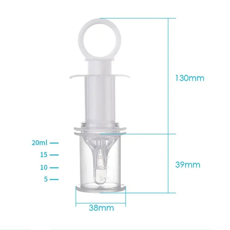 Baby Kids Smart Medicine Dispenser, Needle Feeder Squeeze Medicine Dropper, Pacifier Baby Feeder, Baby Medicine Dispenser, Baby Syringe Feeder, Newborn Dropper Medicine Feeder, Anti-Choke Baby Medicine Feeder, Liquid Push Medicine Dispenser