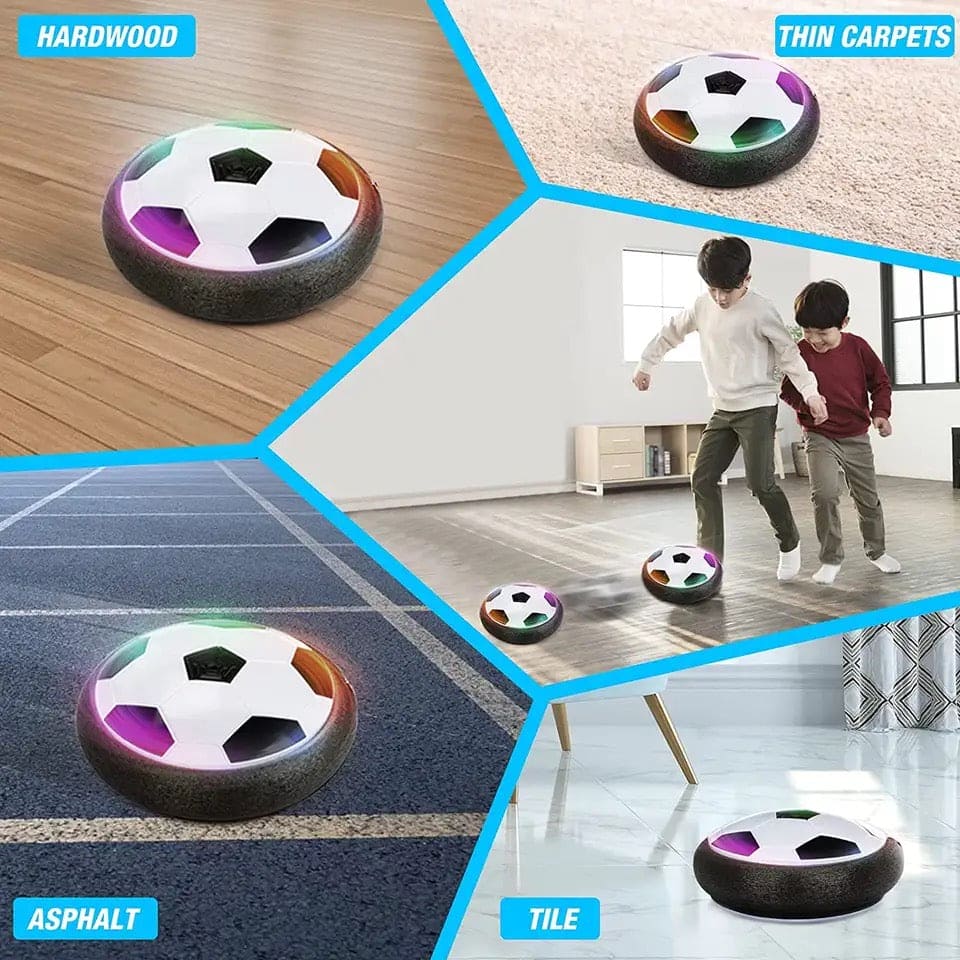 Floating Soccer Football, Levitate Suspending Soccer Ball, Mini Hover Soccer With Flashing LED, Air Power Suspended Ball, Electric Floating Soccer Ball, Outdoor Indoor Sport Games Toy, Glow Hover Soccer Ball, Music Gliding Soccer Toy