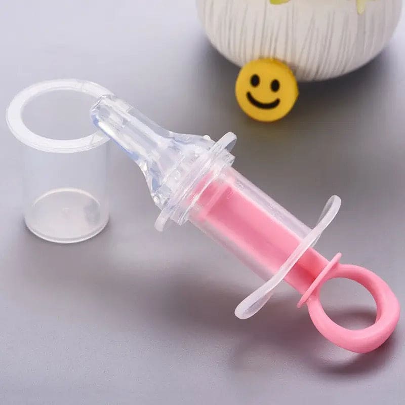 Baby Kids Smart Medicine Dispenser, Needle Feeder Squeeze Medicine Dropper, Pacifier Baby Feeder, Baby Medicine Dispenser, Baby Syringe Feeder, Newborn Dropper Medicine Feeder, Anti-Choke Baby Medicine Feeder, Liquid Push Medicine Dispenser