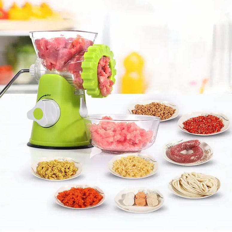 Multifunctional Meat Grinder, Household Multipurpose Grinder, Portable Small Stuffing Machine, Meat Vegetable Mincer Machine, Sausage Meat Grinder Blenders Mixers, Meat Vegetable Spice Hand-cranked Meat Mincer
