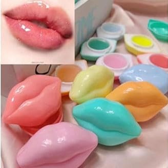 Lip Shaped Lip Balm, Waterproof Long Lasting Lip Gloss, Makeup Travel Lip Balm, Liquid Lipstick Lip Gloss