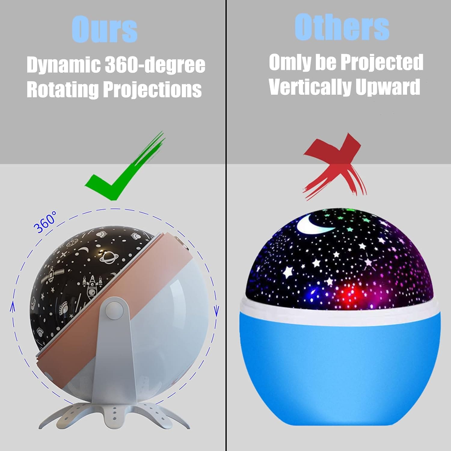 Octopus Galaxy Lamp, Music Party Light With RC, Star Projector Light, 360 Rotating Atmosphere Night Light, Galaxy Light Projector, Starry Sky Projector Night Lamp