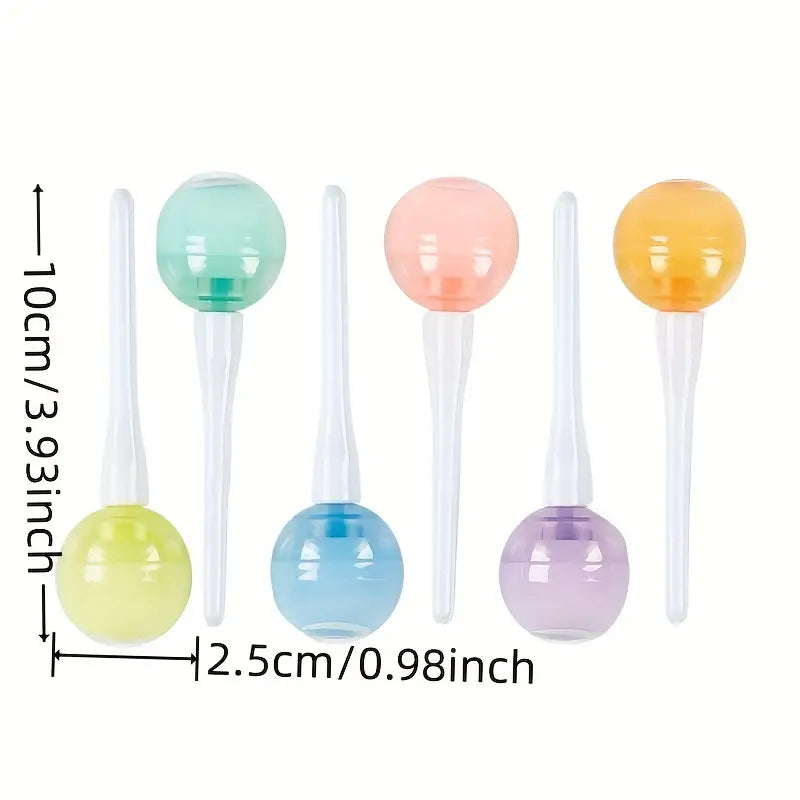 Set Of 6 Lollipop Highlighter, Colorful Marker Highlighter Pen For School Kids, Mini Lollipop Student Marker, Fluorescent Coloring Pens for Student Office School Home