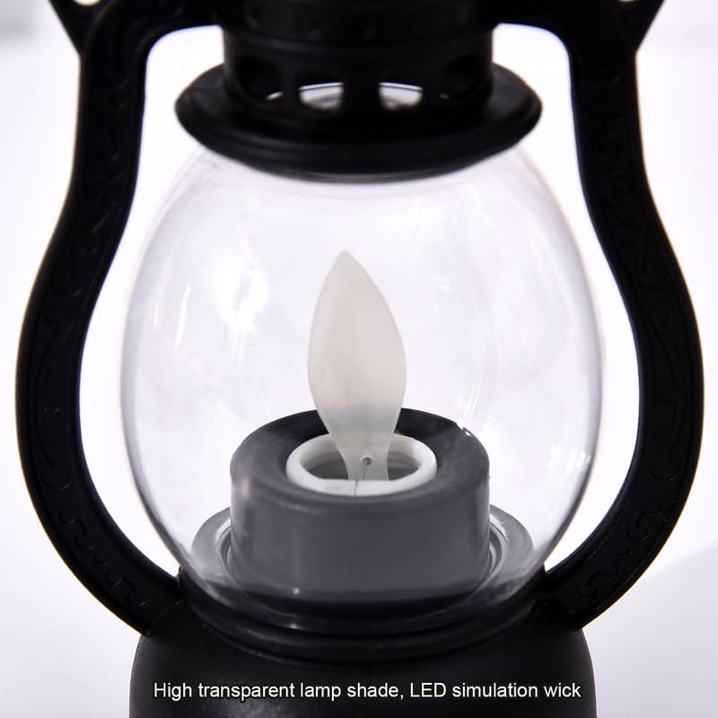 Mini Lantern Lamp, Kerosene Retro Oil Lamp, Flameless LED Lamp, Electronic Candle Light, Smokeless Portable Hanging Lantern, Electronic Candle Craft Horse Light, Wind Light Candle, Wedding Arrangement Atmosphere Light