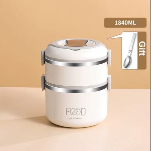 Warm Lunch Box With Bag, Super Long Insulated Lunch Bucket, Multilayer Stainless Steel Bento Box, Portable Hermetic Thermal Lunch, Kitchen Tableware Adult Hot Lunch Box, Adult Lunch Box, Insulated Lunch Containers Bento Box