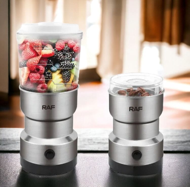 Nima Electric Grinder Blender, Portable Mini Electric Coffee Grinder, Spice Pepper Juicing Grinder, Kitchen Grain Machine, Multifunctional Smash Machine, Bowl Blender And Grain Mixer, Stainless Steel Mini Grain Mill