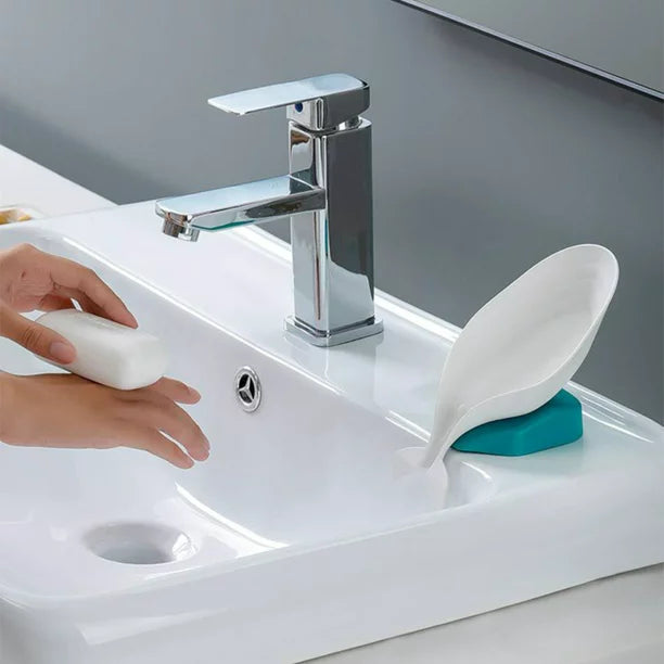 Dolphin Drain Soap Holder, Suction Cup Soap Tray, Bathroom Shower Soap Holder, Perforated Suction Cup Soap Dish