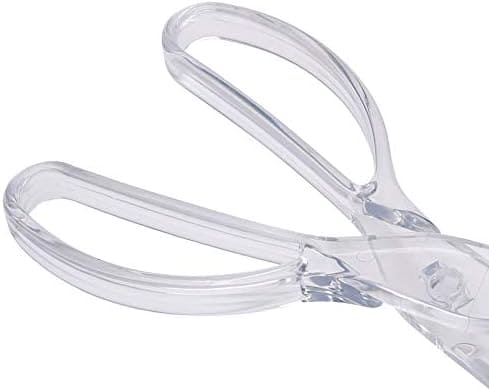 Acrylic Salad Serving Scissor, Chef Craft Scissor, Food Serving Tongs Spoon & Fork, Dum Sum Tongs, Plastic Serving Salad Scissor Tongs