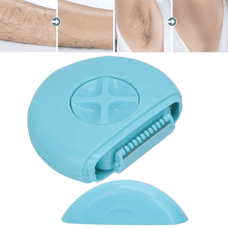 3 In 1 Hair Shaver, Women Hair Remover Epilator, Portable Hair Razor with Refillable Water Spray Bottle Moisturizing Bar Two-blades for Women, Multifunctional Hair Removal Gadget, Hair Remover Tool Crystal Hair Eraser, Women and Men