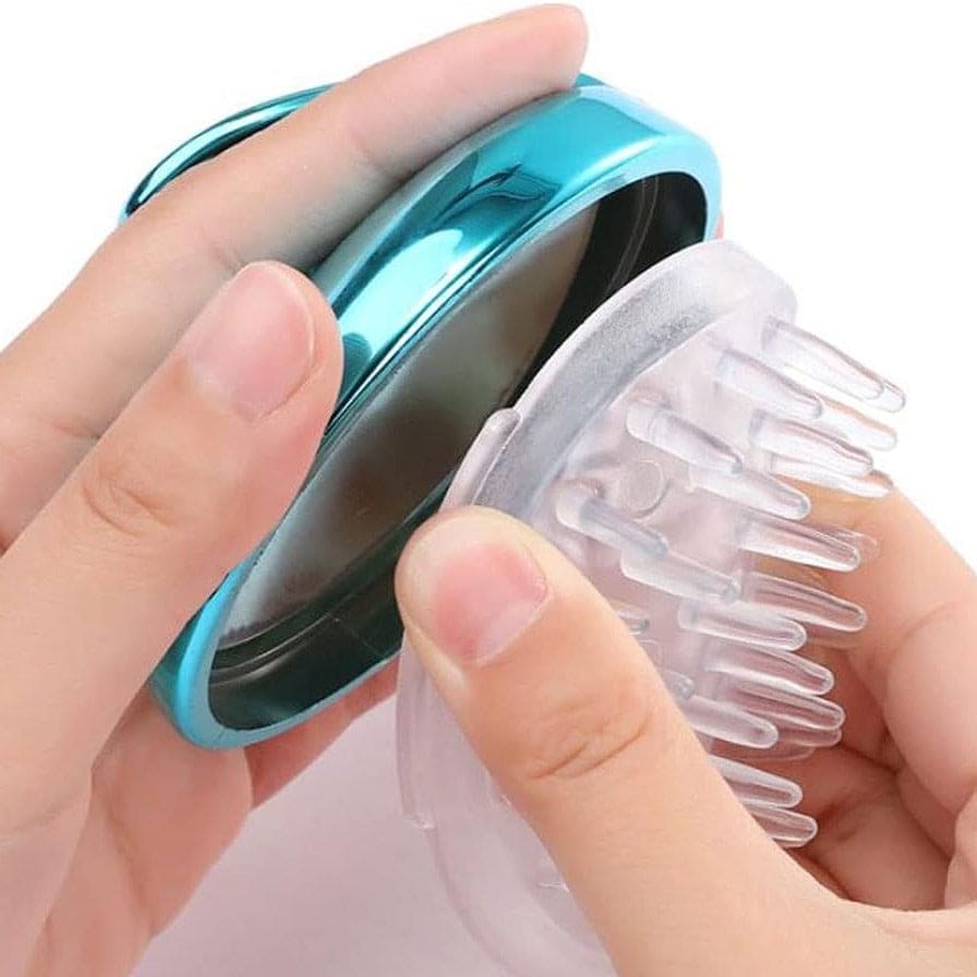 Colorful Scalp Brush, Silicone Head Body Massager, Shampoo Scalp Massage Brush, Hair Washing Comb, Body Shower Brush Bath Spa SlimmingMassage Brush, Portable Handheld Cleaning Brush
